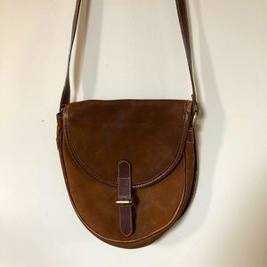 Authentic Vintage Brooks Brothers Suede bag